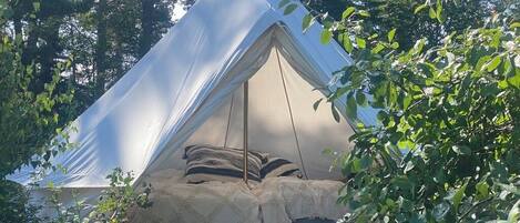 Overnatningsstedets område