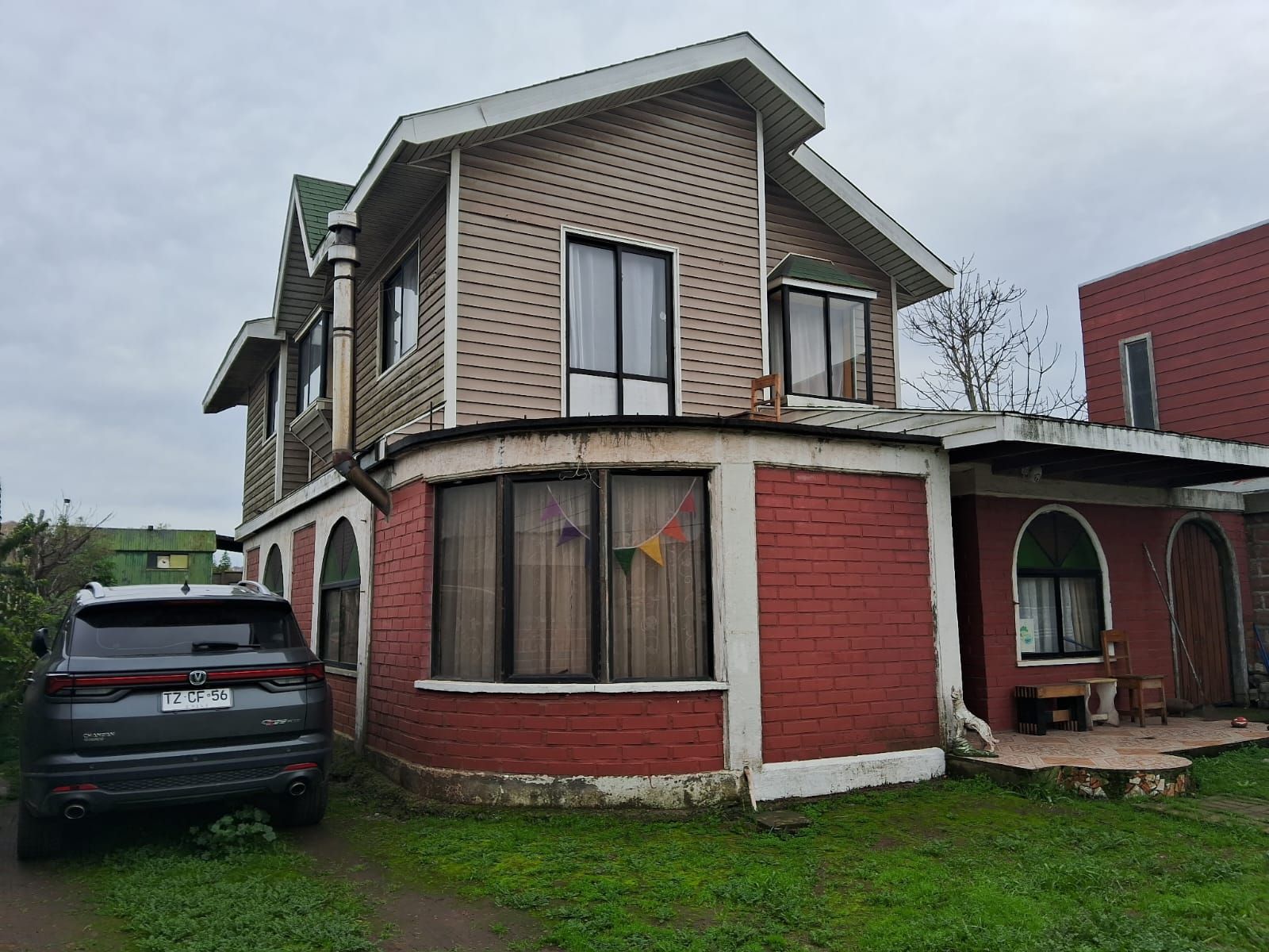 Fachada de la propiedad