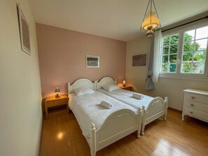 3 habitaciones, internet y ropa de cama 