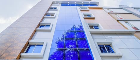 Façade de l’hébergement