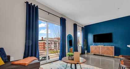 Chic 1BR Retreat in Midtown Detroit