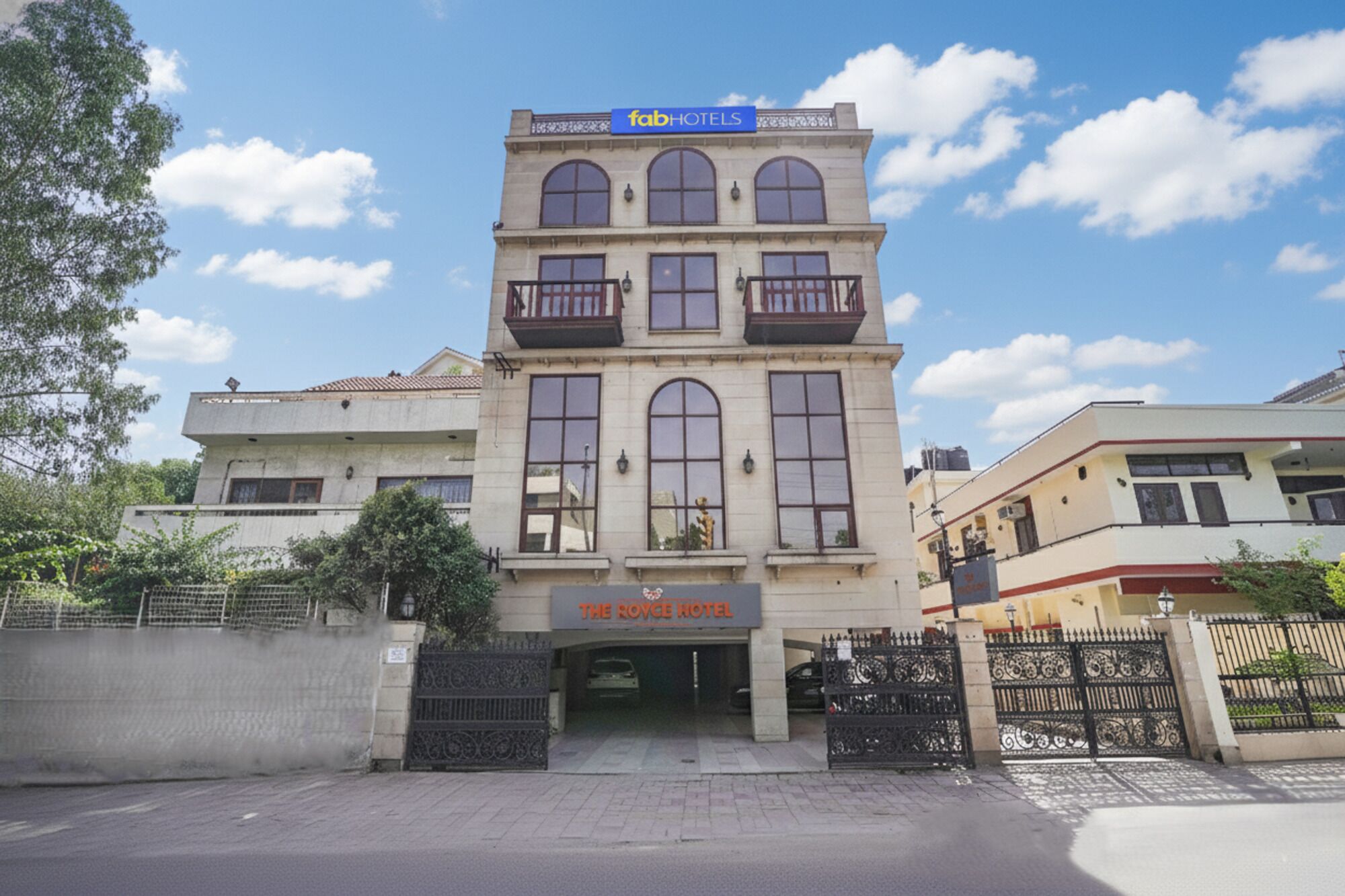 Ingresso della struttura