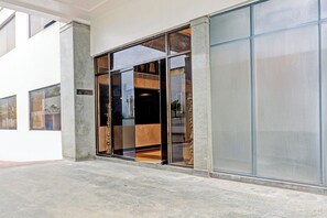Entrada de la propiedad