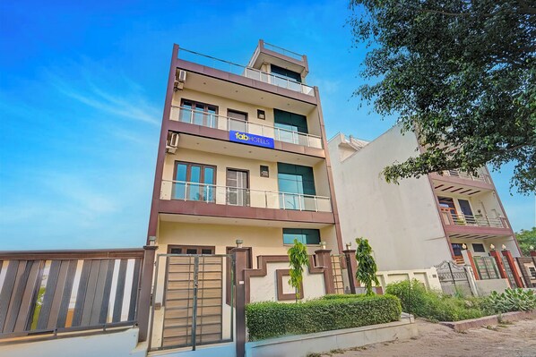 Voorkant van accommodatie