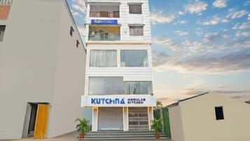 Entrée de l’hébergement