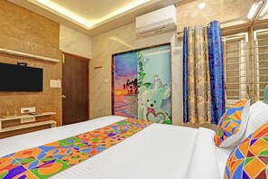 Habitación Deluxe | Sábanas de algodón egipcio y ropa de cama de alta calidad 