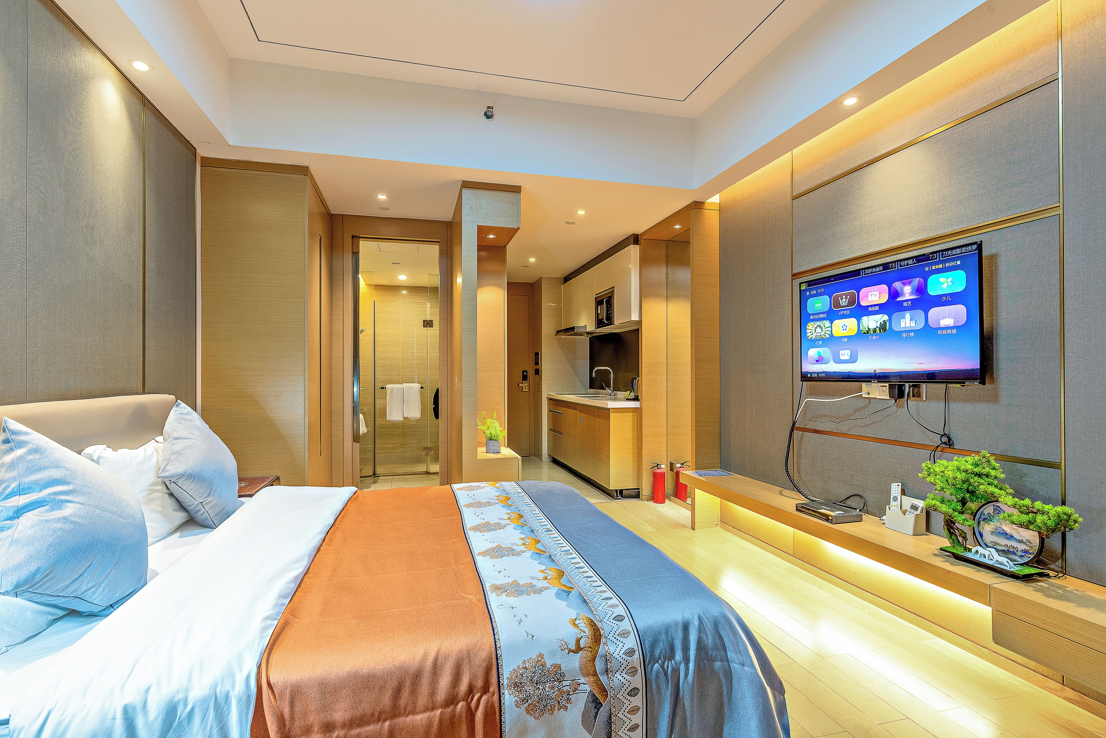 Classic Double Room, 1 Queen Bed, City View | In-room safe, blackout drapes, soundproofing, iron/ironing board