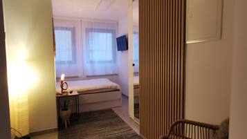 1 bedroom, iron/ironing board, travel crib, free WiFi