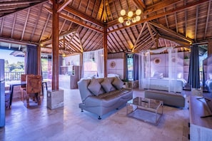 Villa | Living area | Flat-screen TV - Puri Ratu Jimbaran Villa By Betterplace (Jimbaran)