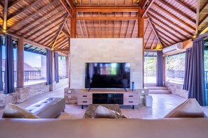 Villa | Living area | Flat-screen TV