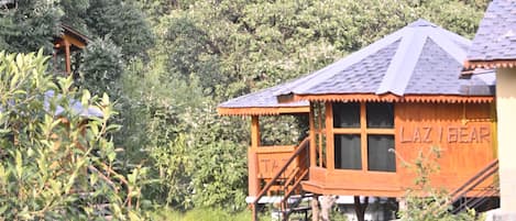 Basic-Ferienhütte | Aussenbereich