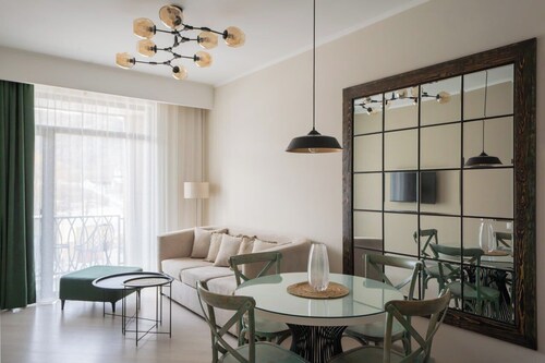 Cozy 1-bedroom apartment in enchanting Tsaghkadzor with unique design, WiFi, AC