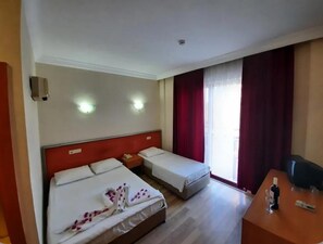 Standard Double or Twin Room, Pool View | In-room safe, desk, laptop workspace, free WiFi - Rivador Hotel (Kemer)