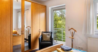 Appartement de vacances 'Tannenblick 6-1' avec jardin commun, balcon et Wi-Fi