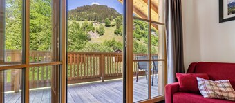 Appartement 'Stockinger' avec vue sur la montagne, jardin commun et Wi-Fi