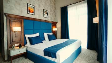 Standard Double or Twin Room, Mountain View | Premium bedding, minibar, in-room safe, laptop workspace