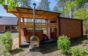 Bain à remous extérieur