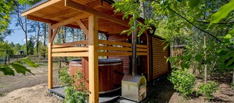 Nice apartment in Ostrowite with sauna