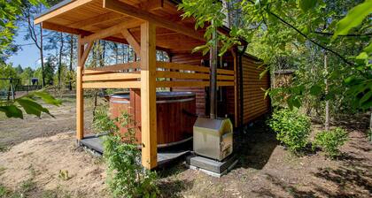 Nice apartment in Ostrowite with sauna
