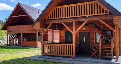 Amazing home in Ostrowite with sauna