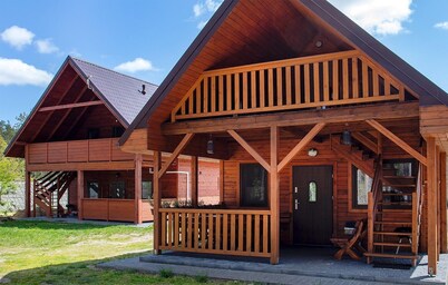 Amazing home in Ostrowite with sauna