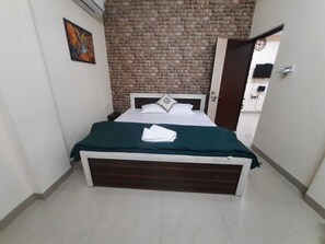 2 makuuhuonetta, vuodevaatteet