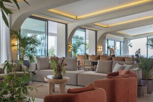 Sala de estar en el lobby