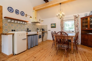 Fridge, oven, stovetop, dishwasher - The idyllic country house Möhlend on Ummanz (Waase)