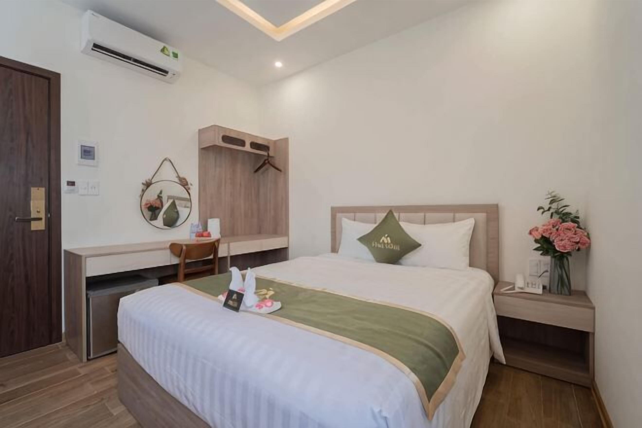 Premium bedding, free WiFi, bed sheets
