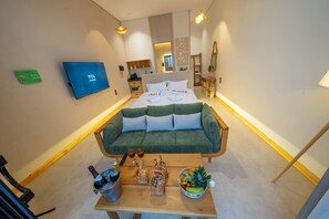 Luxury-Chalet, Poolblick