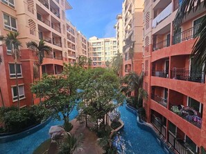 Majoituspaikan julkisivu