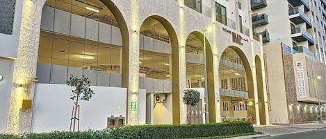 Facciata della struttura