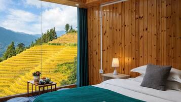 Comfort Twin Room, Hill View | Desk, laptop workspace, free WiFi