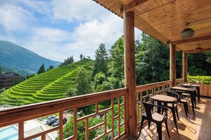 Terrace/patio - Happy live hotel (Guilin)