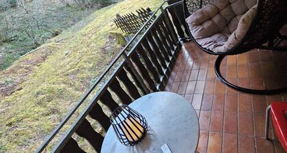 Schöne Unterkunft an den Wasserfällen