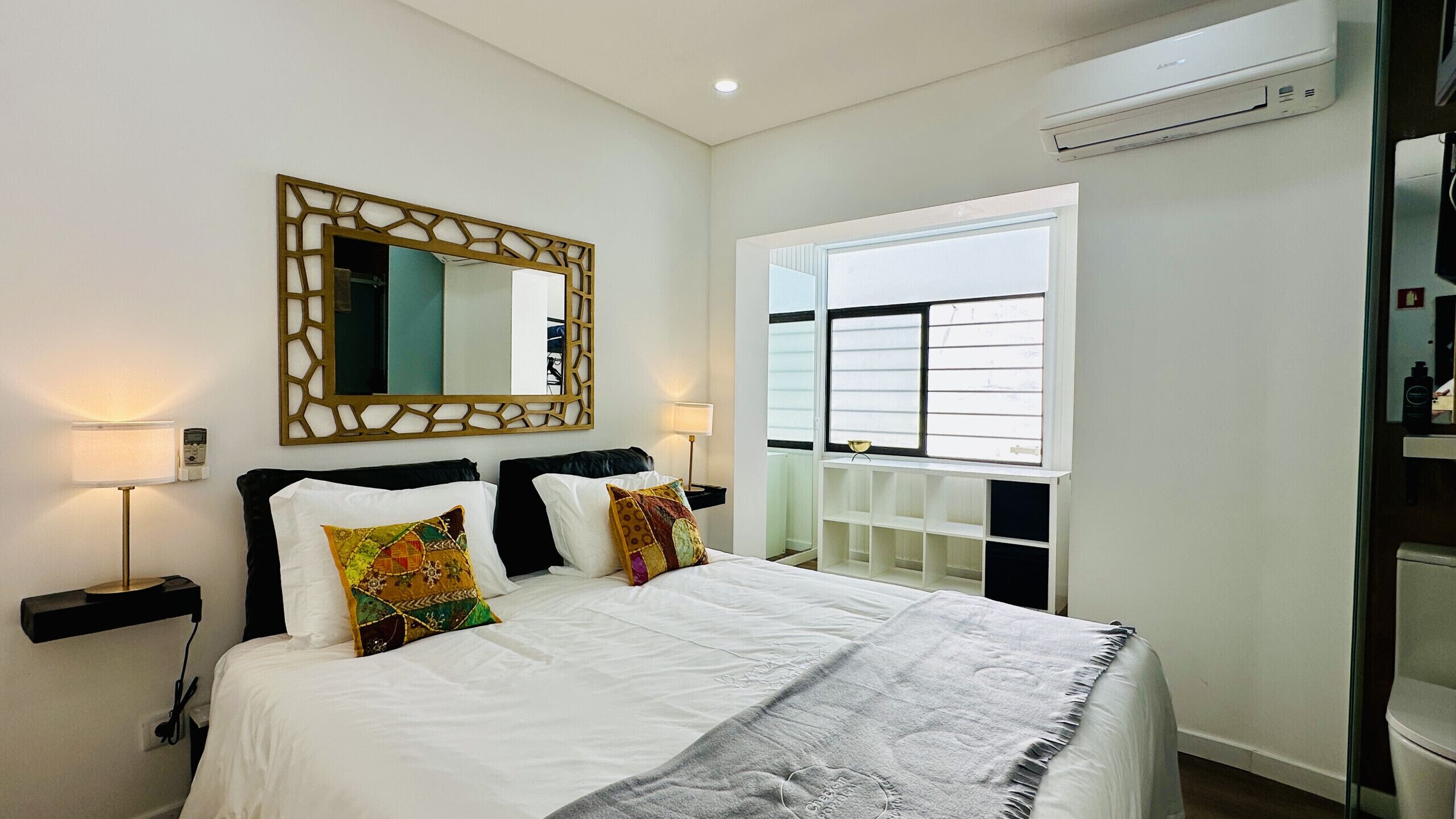 1 chambre, fer et planche à repasser, Wi-Fi gratuit, draps fournis