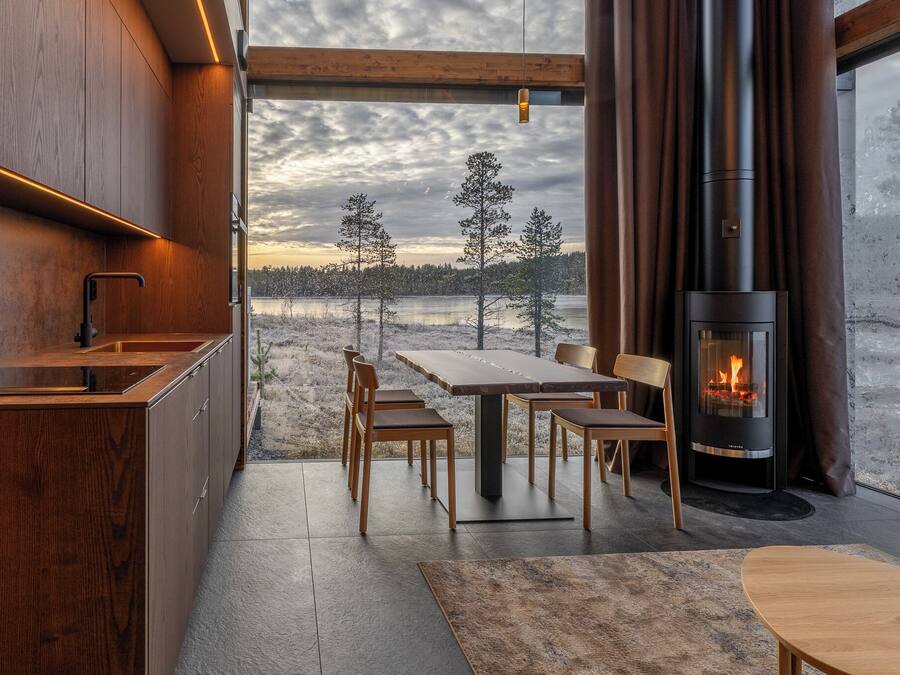 Vil·la de luxe, vistes al llac | Cuina privada