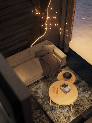 Luxury Villa, Lake View | Living area