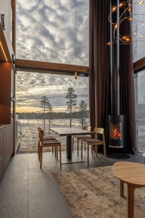 Luxury-Villa, Seeblick | Wohnbereich