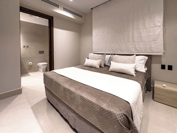 2 bedrooms, iron/ironing board, travel crib, WiFi