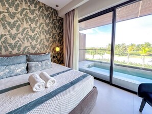 2 bedrooms, iron/ironing board, travel cot, WiFi