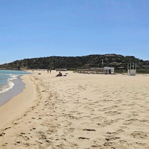 Camastros y toallas de playa 