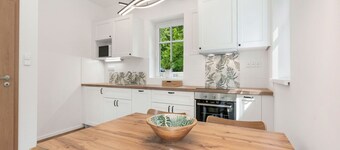 Acogedor apartamento para 4 personas con WIFI, TV, patio, mascotas permitida y aparcamiento