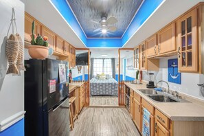 Fridge, microwave, oven, stovetop - The Leon Lane Oasis – w/ Pool, Fire Pit & Steps to the Beach (Cocoa Beach)