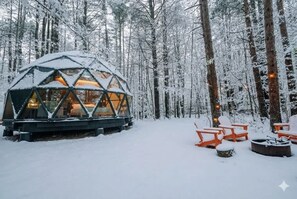 Overnattingsstedets uteområder