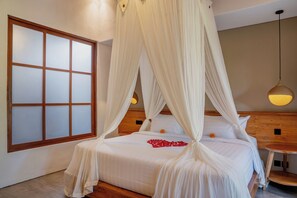 Vila, 1 quarto, vista para a piscina | Wi-Fi de cortesia