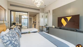 Appartement Familial, balcon, vue canal