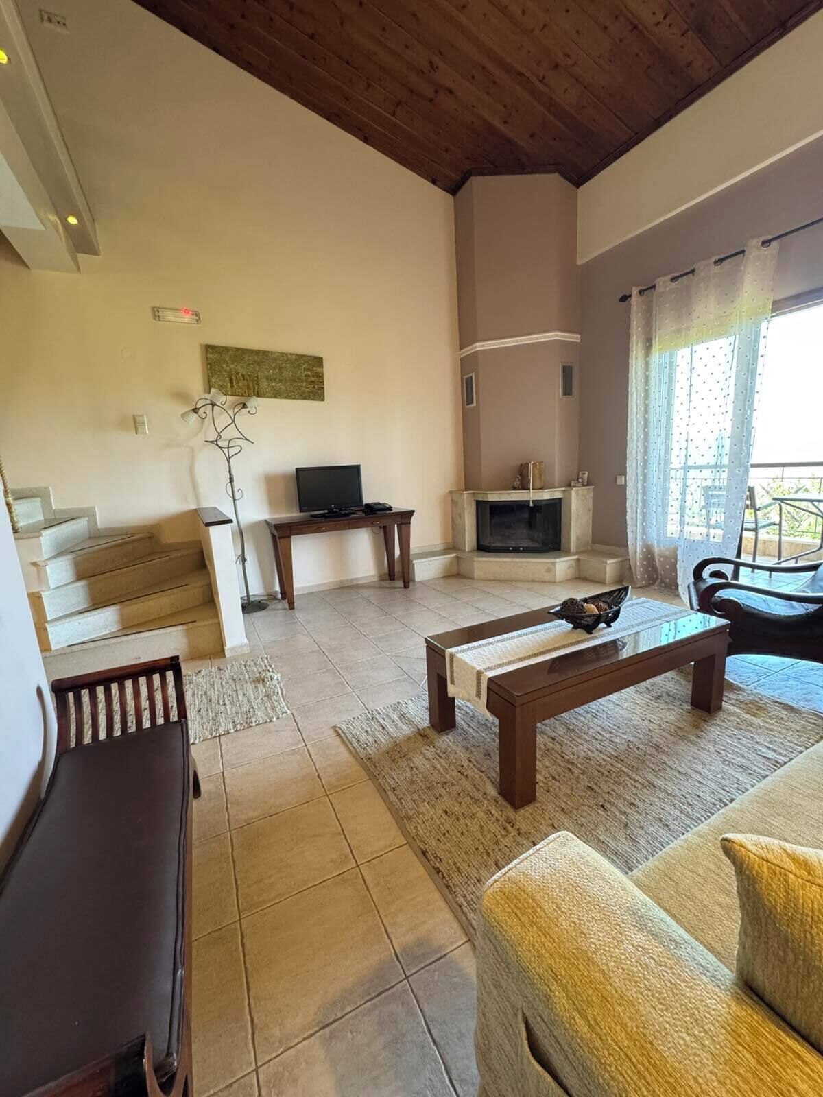 Comfort-Maisonette, Balkon, Gartenblick