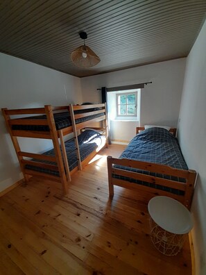 2 quartos, roupa de cama