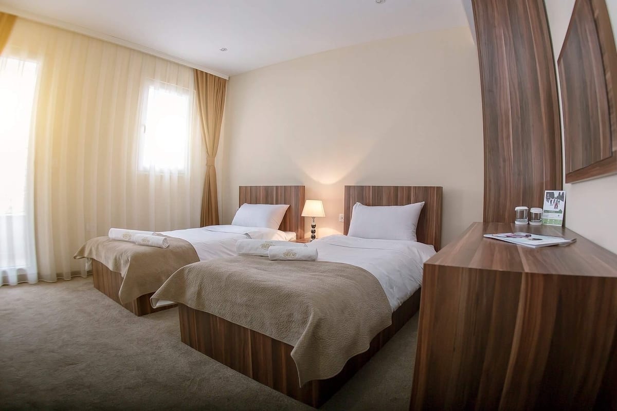 Standard-Zweibettzimmer, Balkon, Stadtblick